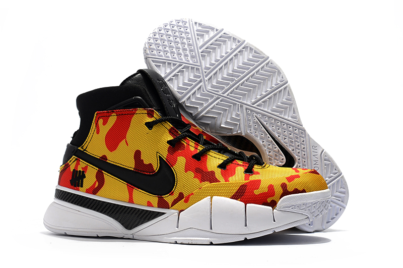 Nike Kobe 1 Protro ZK1 Thomas Yellow Red Black Shoes